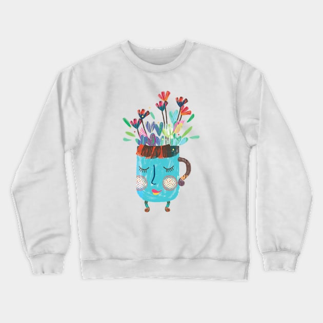 Happy cup Crewneck Sweatshirt by SparrowDesign